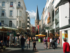 画像：ドイツの街並み